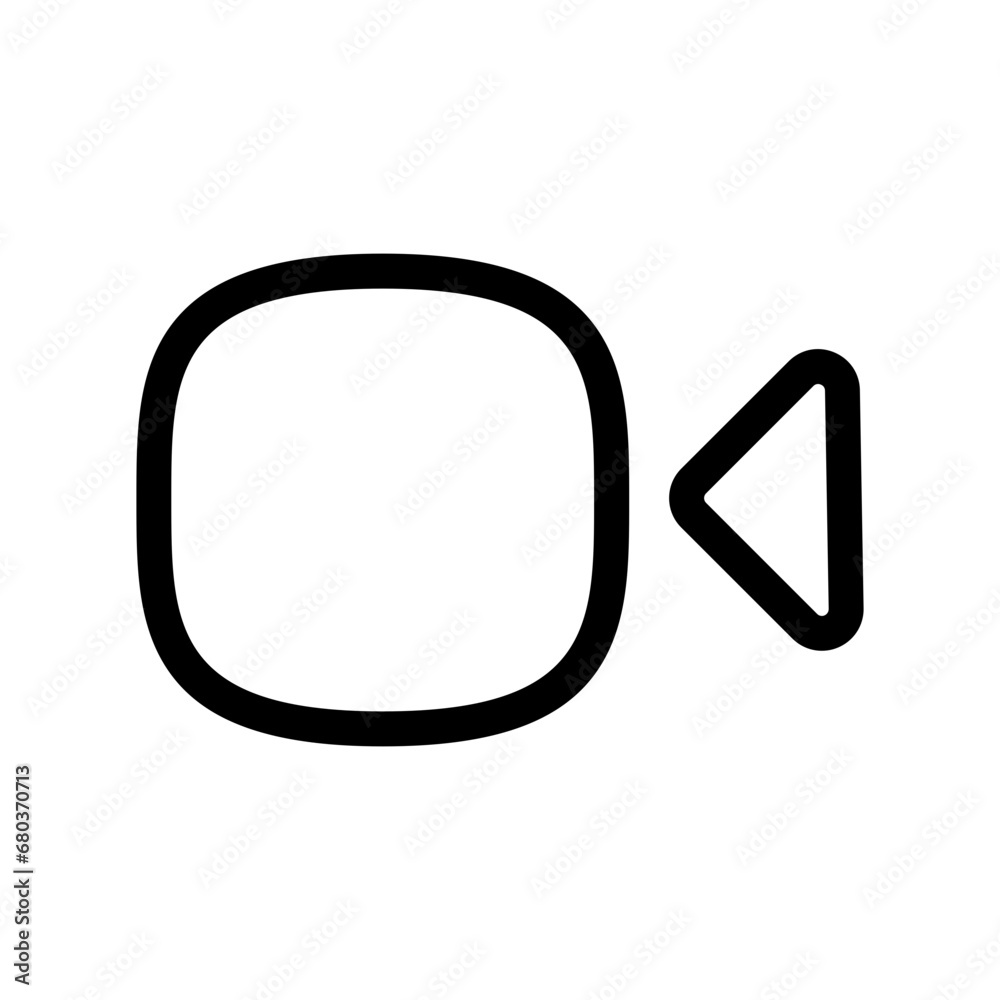 camera video icon. video camera icon button for streaming , facetime icons video call symbol. cinema movie sign. web vector icon camera video icon. video camera icon button for streaming , facetime icons video call symbol. cinema movie sign. web vector icon