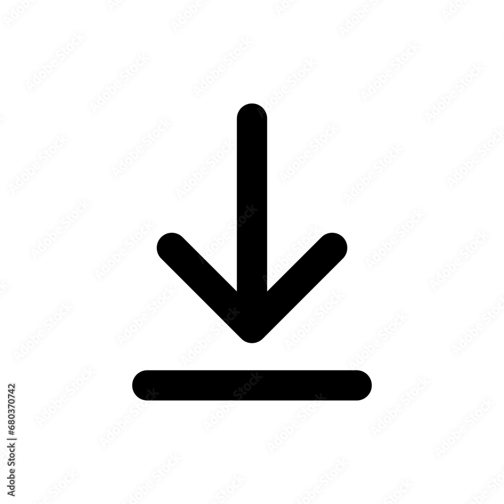 download icon, download button - save file icon, import data storage icon button. web vector icon download icon, download button - save file icon, import data storage icon button. web vector icon