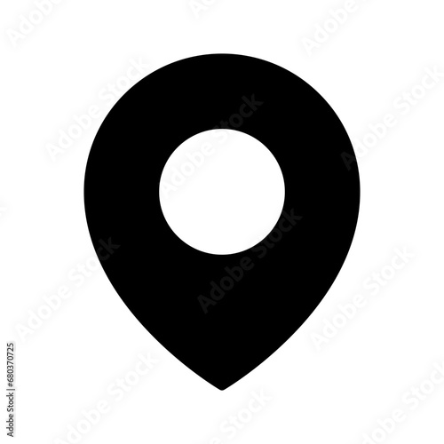Location icon set, Map pin place marker. location pointer icon symbol in flat style. Location pin line icon, Navigation sign. web vector icon