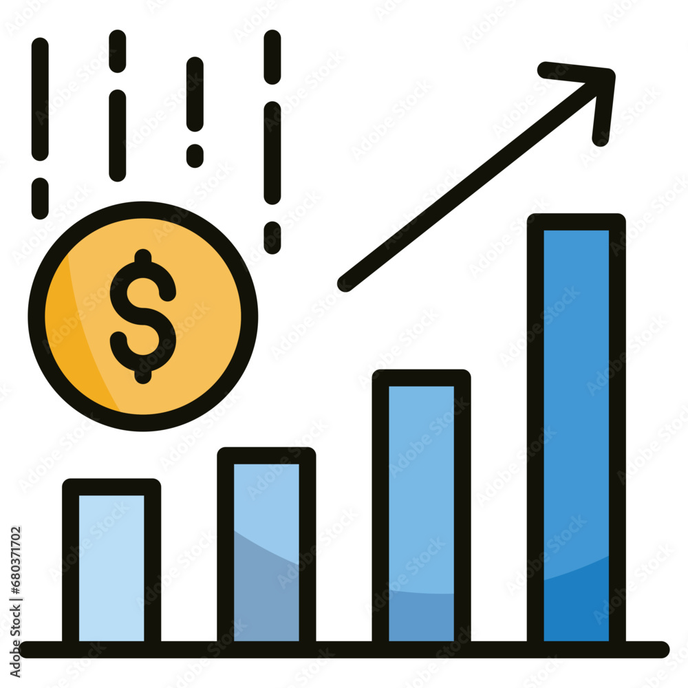 Profit Icon Element For Design Profit Icon Element For Design