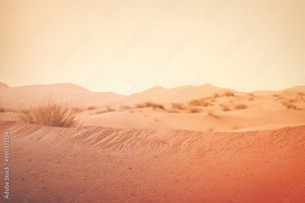 Natural Earthy Desert Color Palette: Blurred Grainy Gradient Background Image