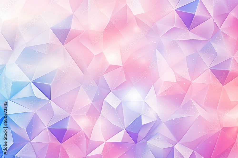 Diamond Colors: Abstract Pastel Gradient Texture Background in Exquisite Hues