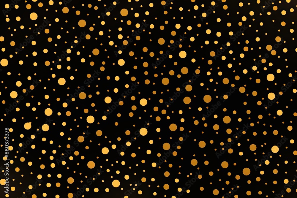 Golden Times: Seamless Modern Dotted Background in Glamorous Gold Hue