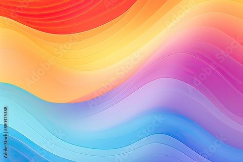 Abstract Gradation: Multicolor Background Exuding Vibrant Hues