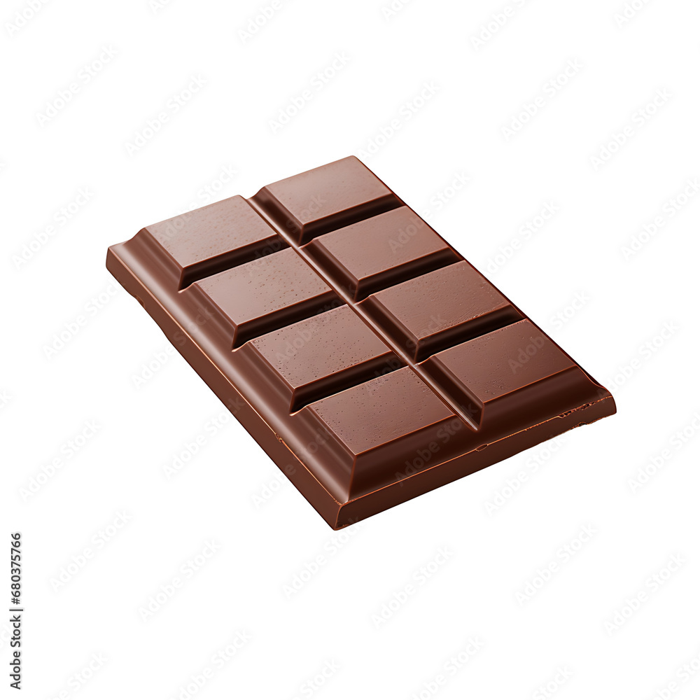 Chocolate bar isolated on white background Chocolate bar isolated on white background
