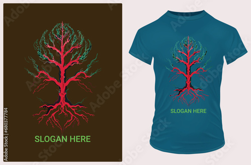 Bonsai Tree  T-shirt Design