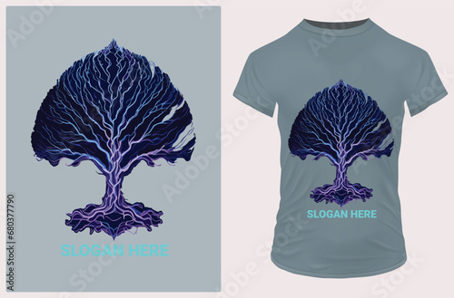 Bonsai Tree  T-shirt Design