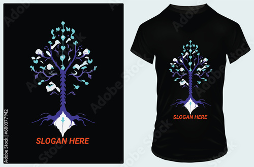 Bonsai Tree  T-shirt Design