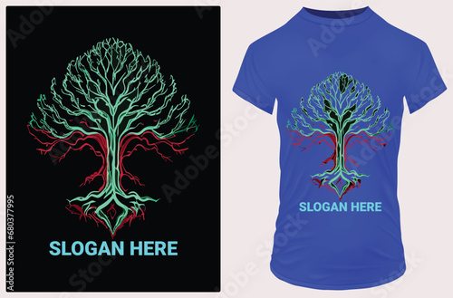 Bonsai Tree  T-shirt Design