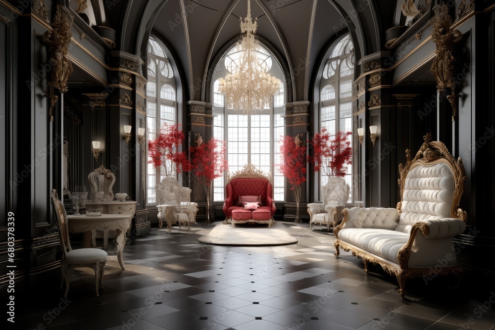 Luxury king room.