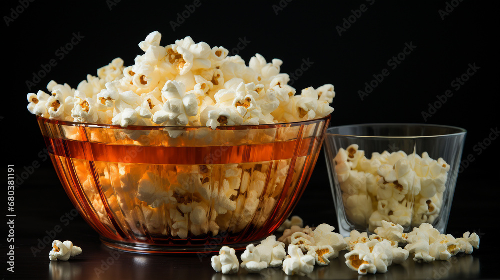 bowl of popcorn bowl of popcorn