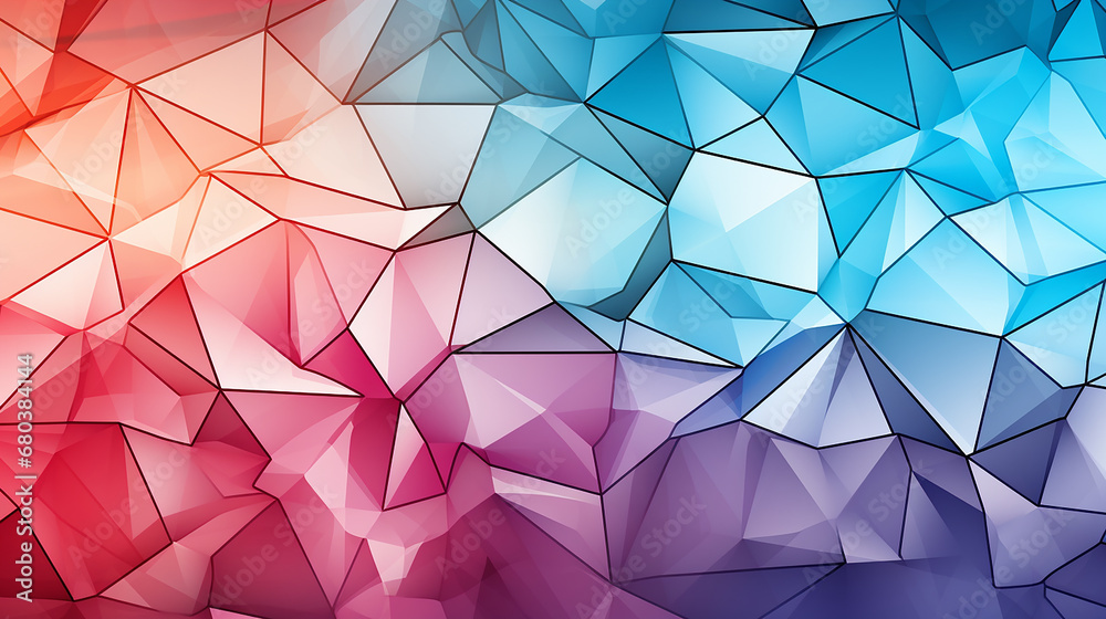 Obraz premium Colorful_polygonal_background