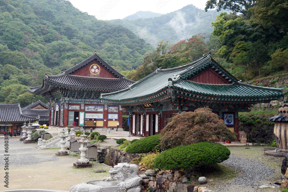 Temple of Yongmunsa Temple, South Korea