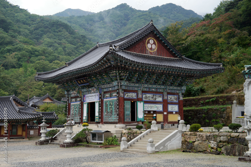 Temple of Yongmunsa Temple, South Korea