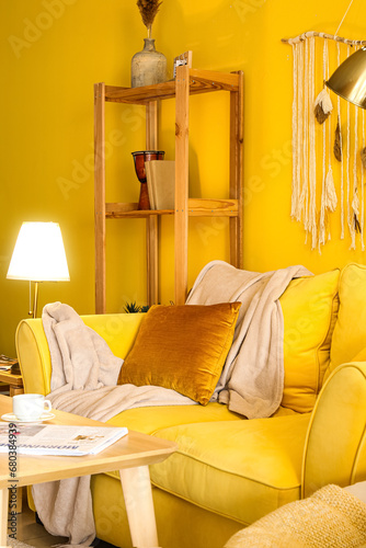 Interior of stylish living ...