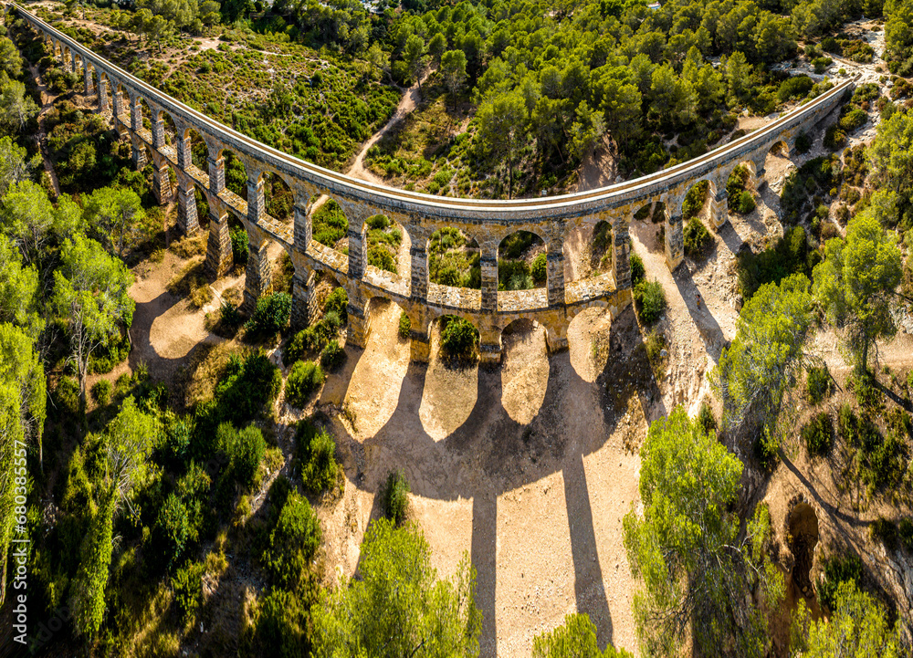 The Ferreres Aqueduct, also known as the Pont del Diable, is an ancient Roman bridge in Tarragona in Catalonia, Spain