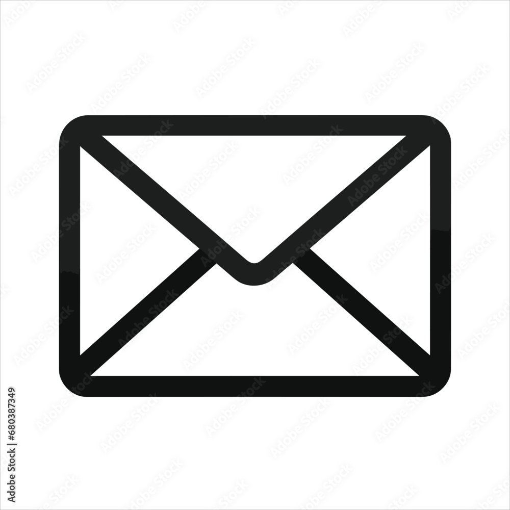 message icon vector message icon vector