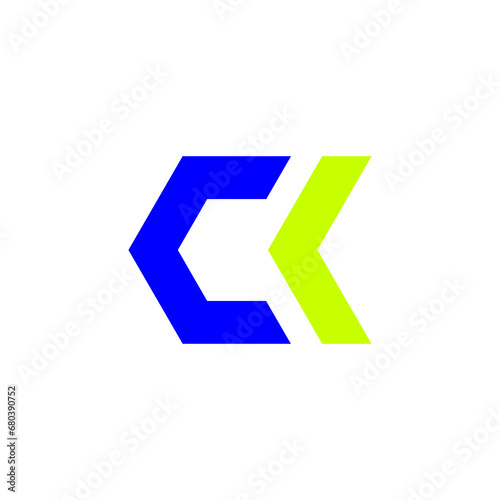 c k logo design