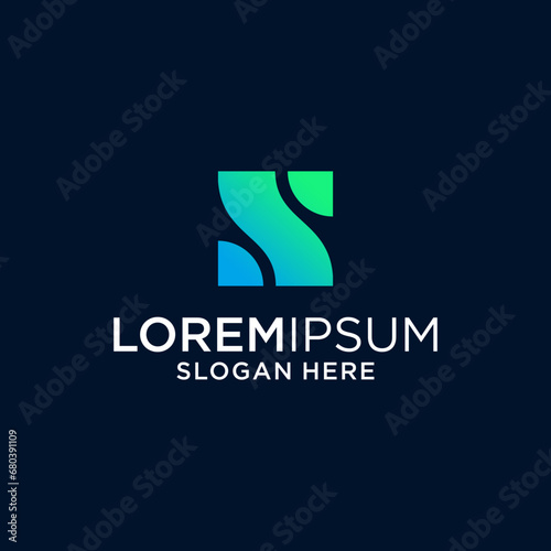 s logo design template