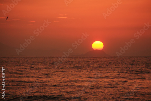 sunset at the sea © ccarax