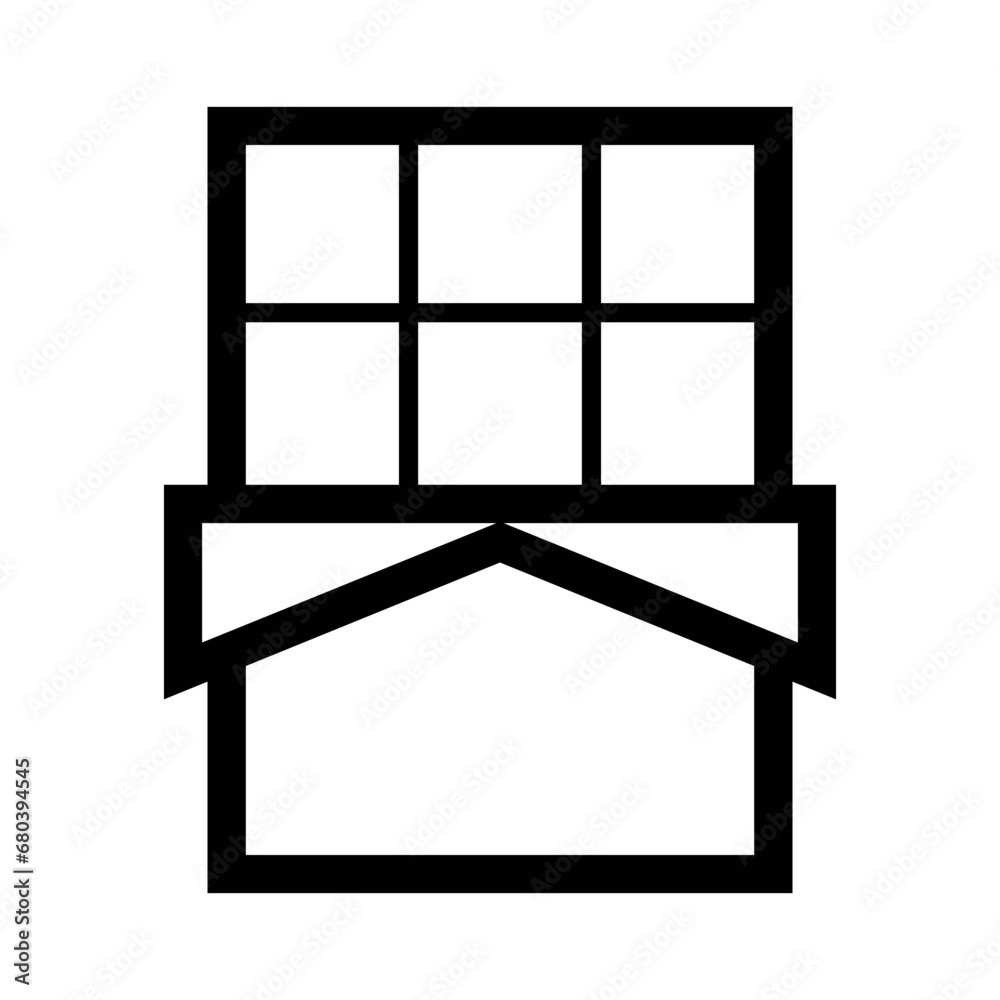 Chocolate icon illustration Chocolate icon illustration