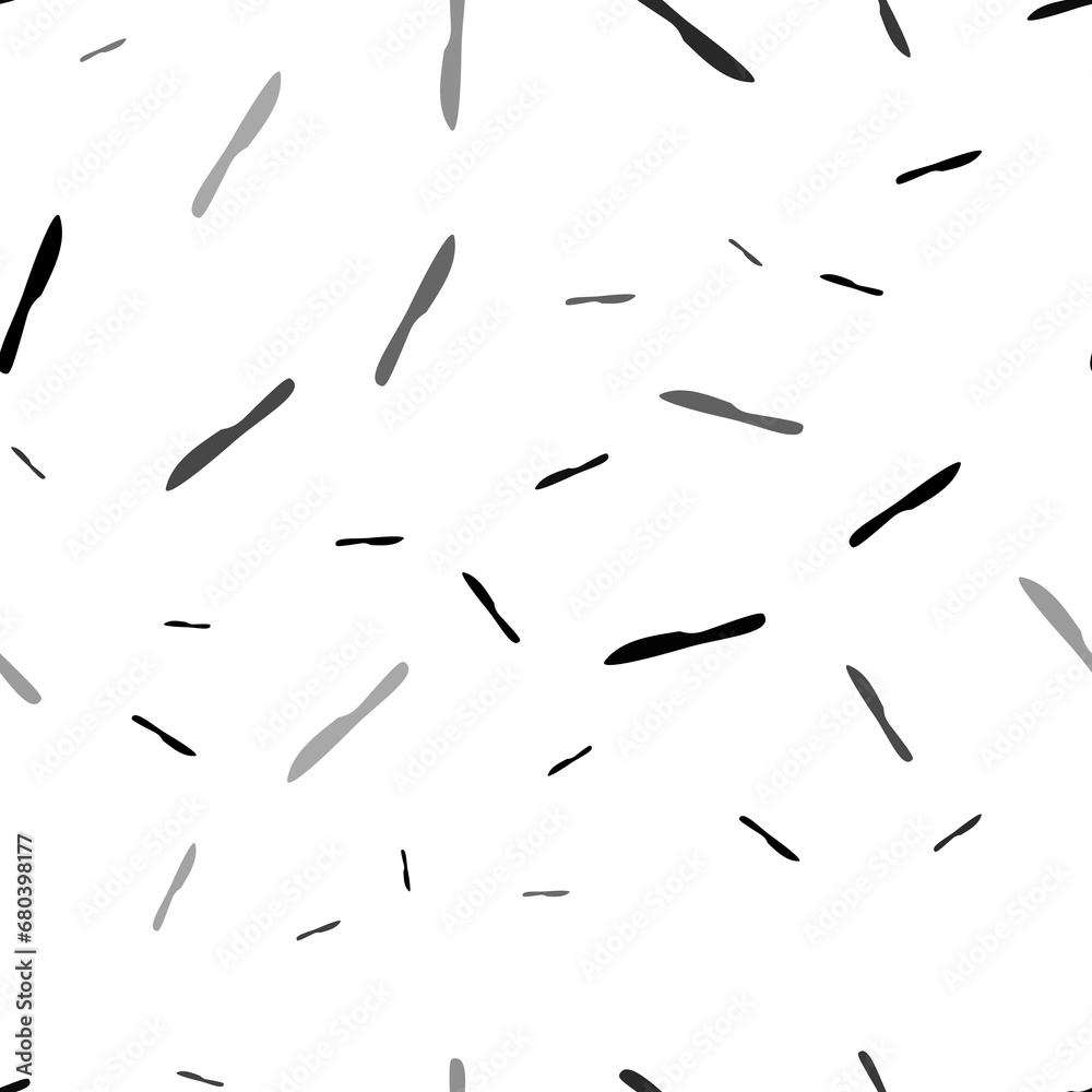 Seamless vector pattern with kitchen knife symbols, creating a creative monochrome background with rotated elements. Illustration on transparent background Seamless vector pattern with kitchen knife symbols, creating a creative monochrome background with rotated elements. Illustration on transparent background