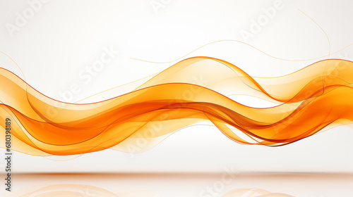 Free_vector_abstract_background_with_flowing_orange_