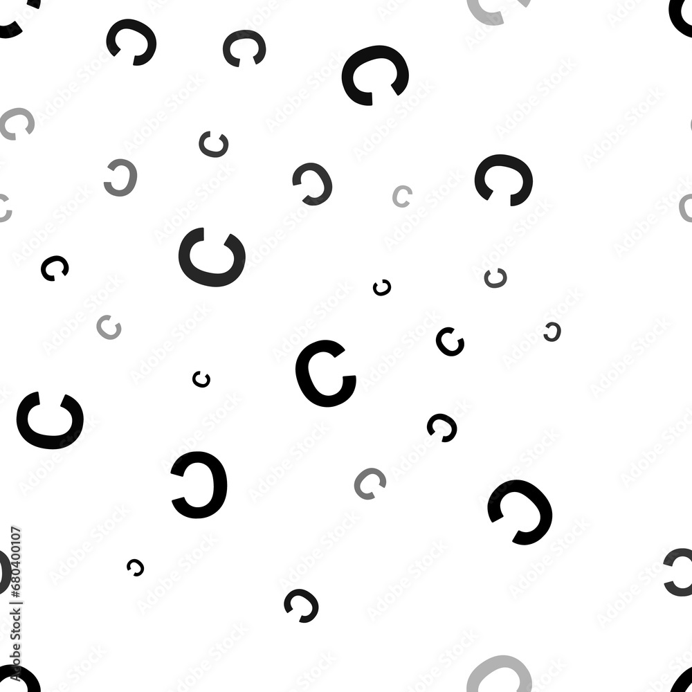 Seamless vector pattern with capital letter C symbols, creating a creative monochrome background with rotated elements. Illustration on transparent background Seamless vector pattern with capital letter C symbols, creating a creative monochrome background with rotated elements. Illustration on transparent background