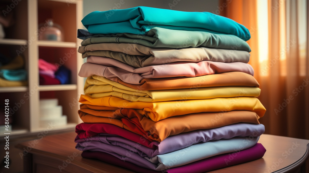 stack of clothes stack of clothes