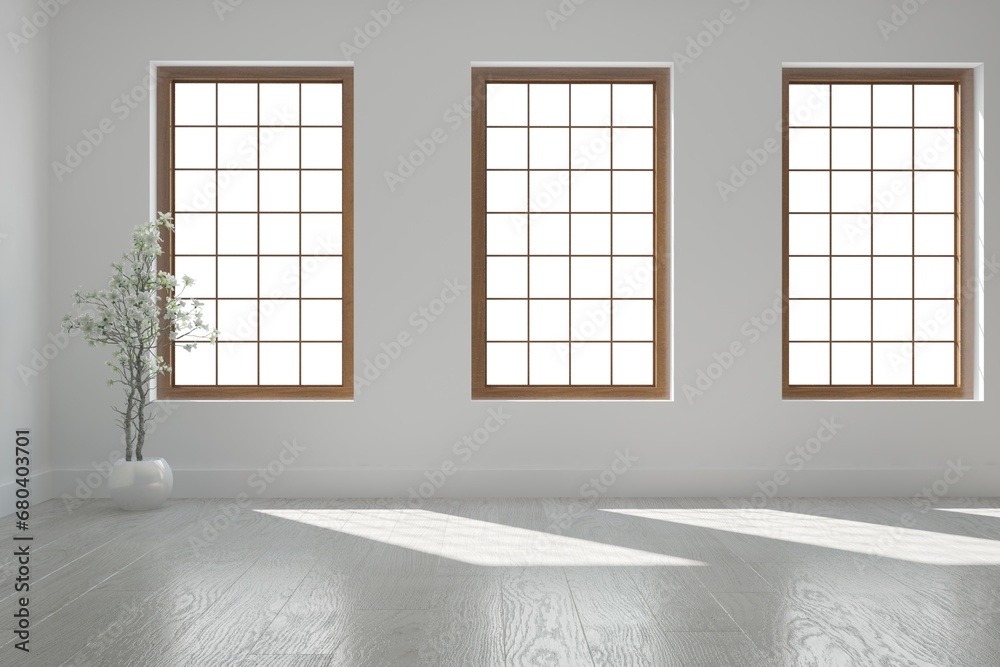 Fototapeta premium Modern interior design. 3D illustration