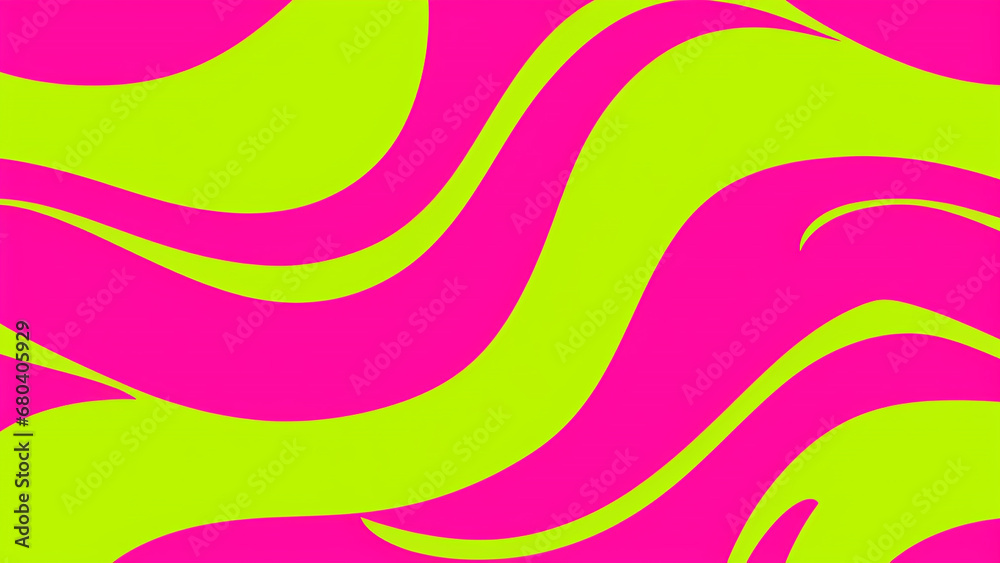 Retro Pop Art Pattern Bubblegum Pink and Lime Green Delight Retro Pop Art Pattern Bubblegum Pink and Lime Green Delight