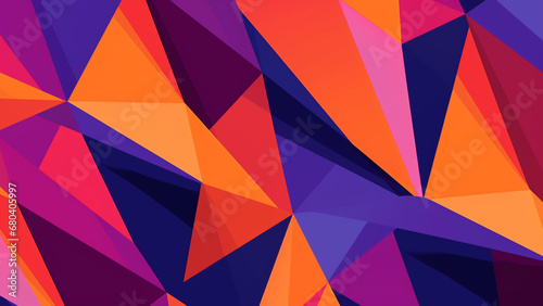 Tangerine Tango meets Royal Regalia Retro Pop Art Pattern