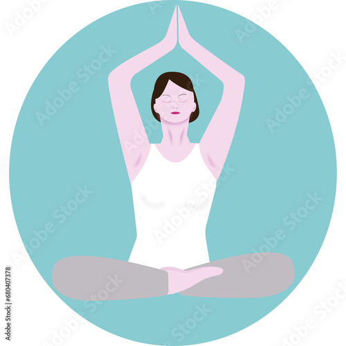 Yoga, lotus pose