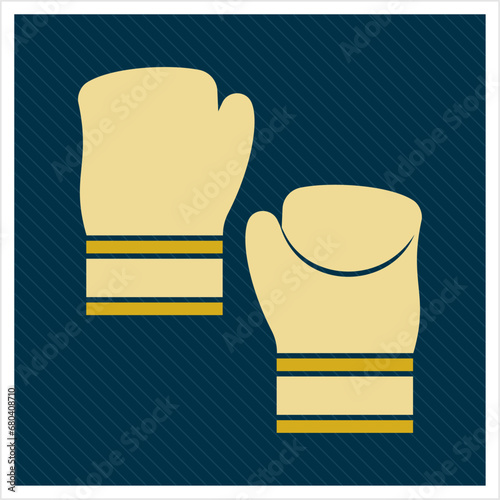 Boxing Glove Icon Y_2108001 Red