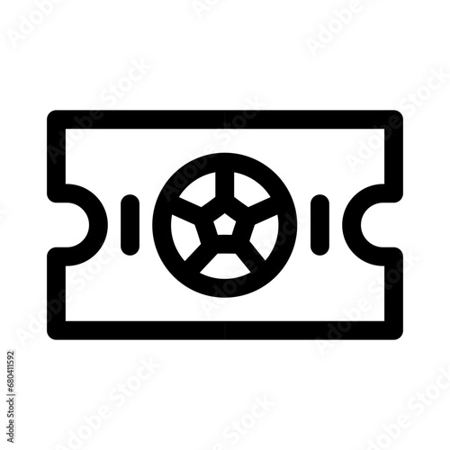 Football Ticket Icon