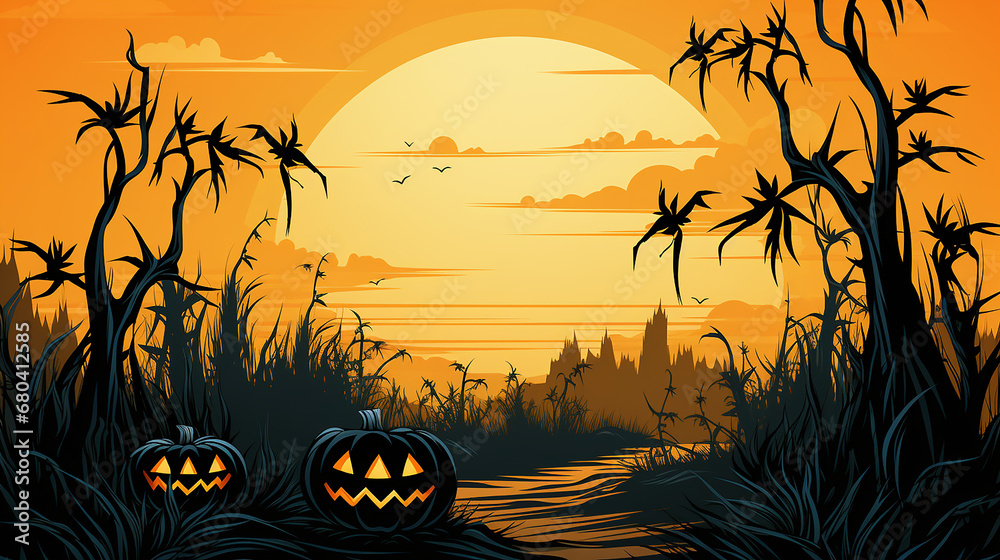 Free_vector_Halloween_background_with_evil_eyes