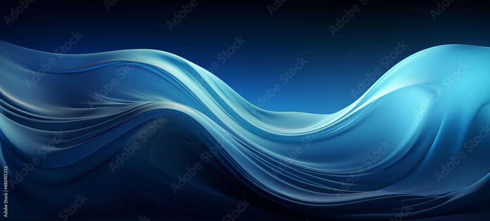 Fototapeta premium Abstract background with waves