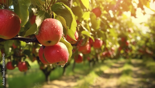 Apple Orchard, Grows apples for fresh consumption and processing
