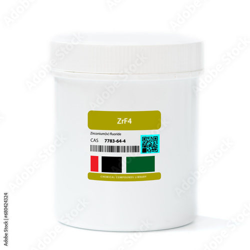 ZrF4 - Zirconium Tetrafluoride. photo