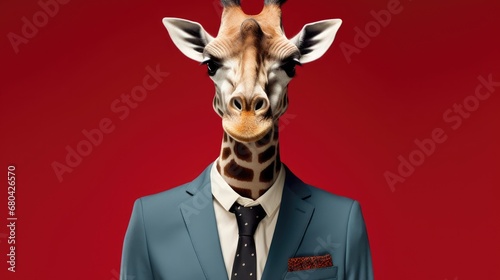 Nature portrait head safari zoo africa giraffe animal cute wildlife neck wild mammal