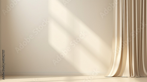 minimalistic abstract beige background - serene and elegant design
