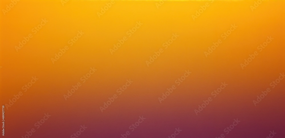 Gold to dark mustard gradient. Grainy film effect. An illustration of warm color palette. Spectrum. Banner for a website. Web design. Blank template. Warmcore. Canvas. Design. Abstract art