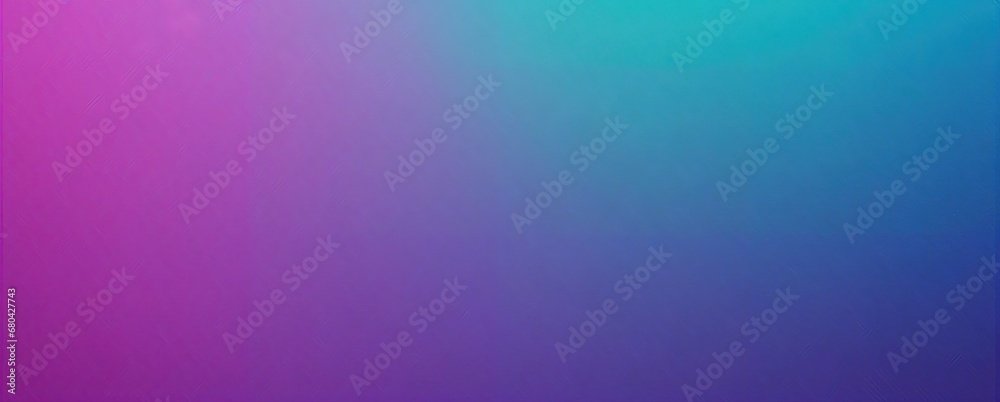 Obraz premium Smooth color dithering illustration. Purple, pink and turquoise gradient. Banner. Web design. Background. Smooth. Blank template. Backdrop. Color array. Color transition. Space fort text
