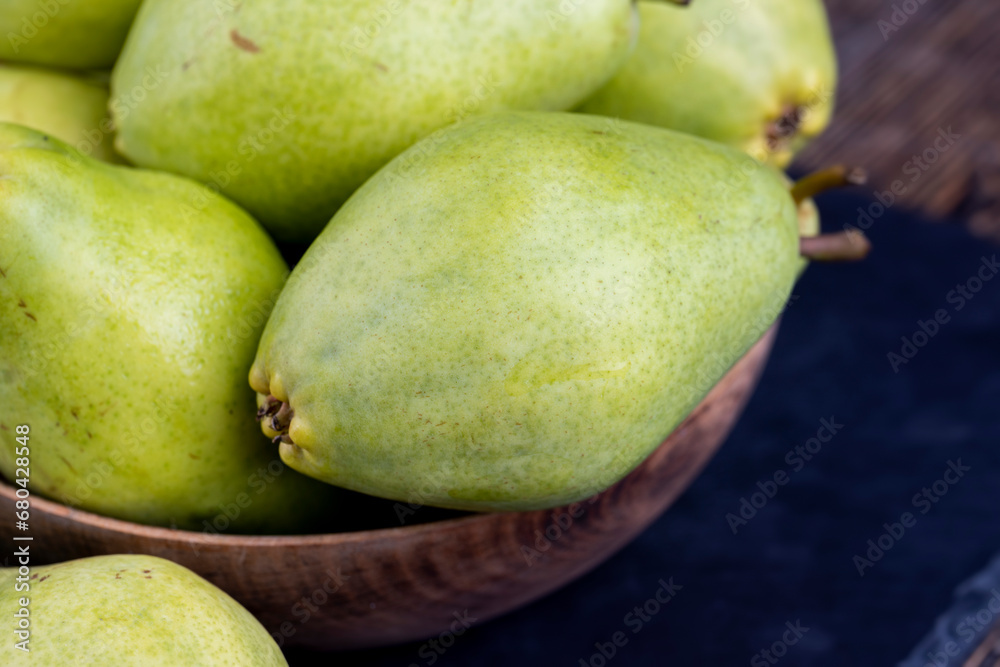delicious pears washed and ready for eating delicious pears washed and ready for eating