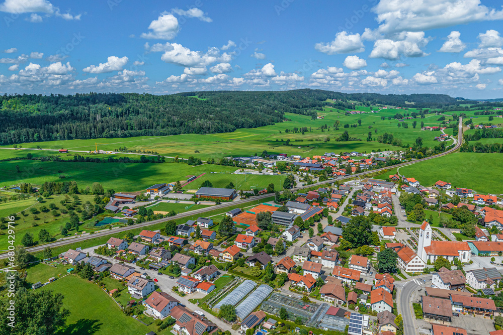 Wildpoldsried im Oberallgäu, international bekannt als Vorbild im Bereich erneuerbare Energien