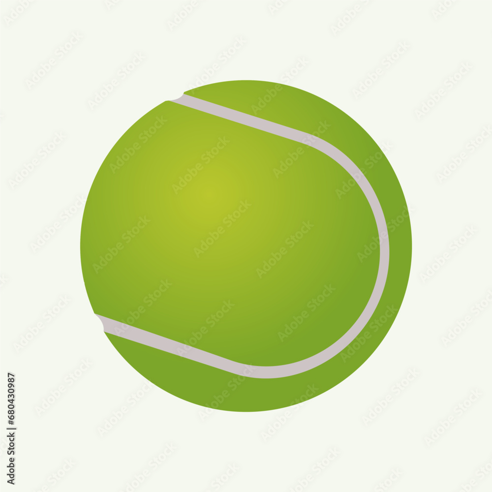 Tennis Ball Vector illustration of a ball. Isolated Tennis Ball Vector illustration of a ball. Isolated