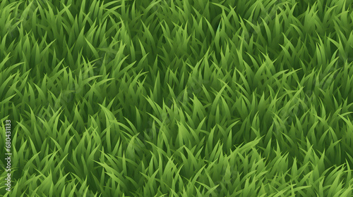 Seamless grass texture with infinite pattern