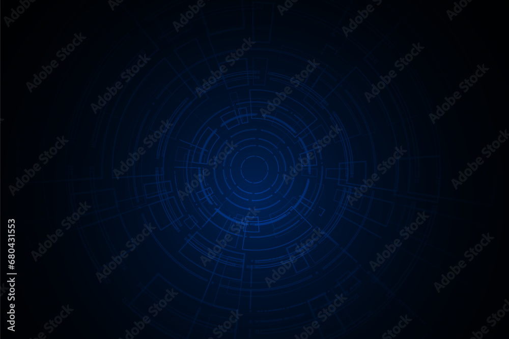 Sci fi futuristic user interface, HUD, Technology abstract background , Vector illustration.
Sci fi futuristic user interface, HUD, Technology abstract background , Vector illustration.