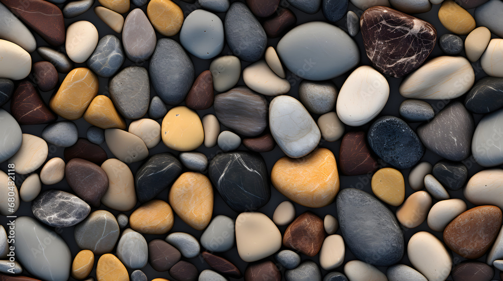 Seamless smooth river rocks surface texture with natural patterns Seamless smooth river rocks surface texture with natural patterns
