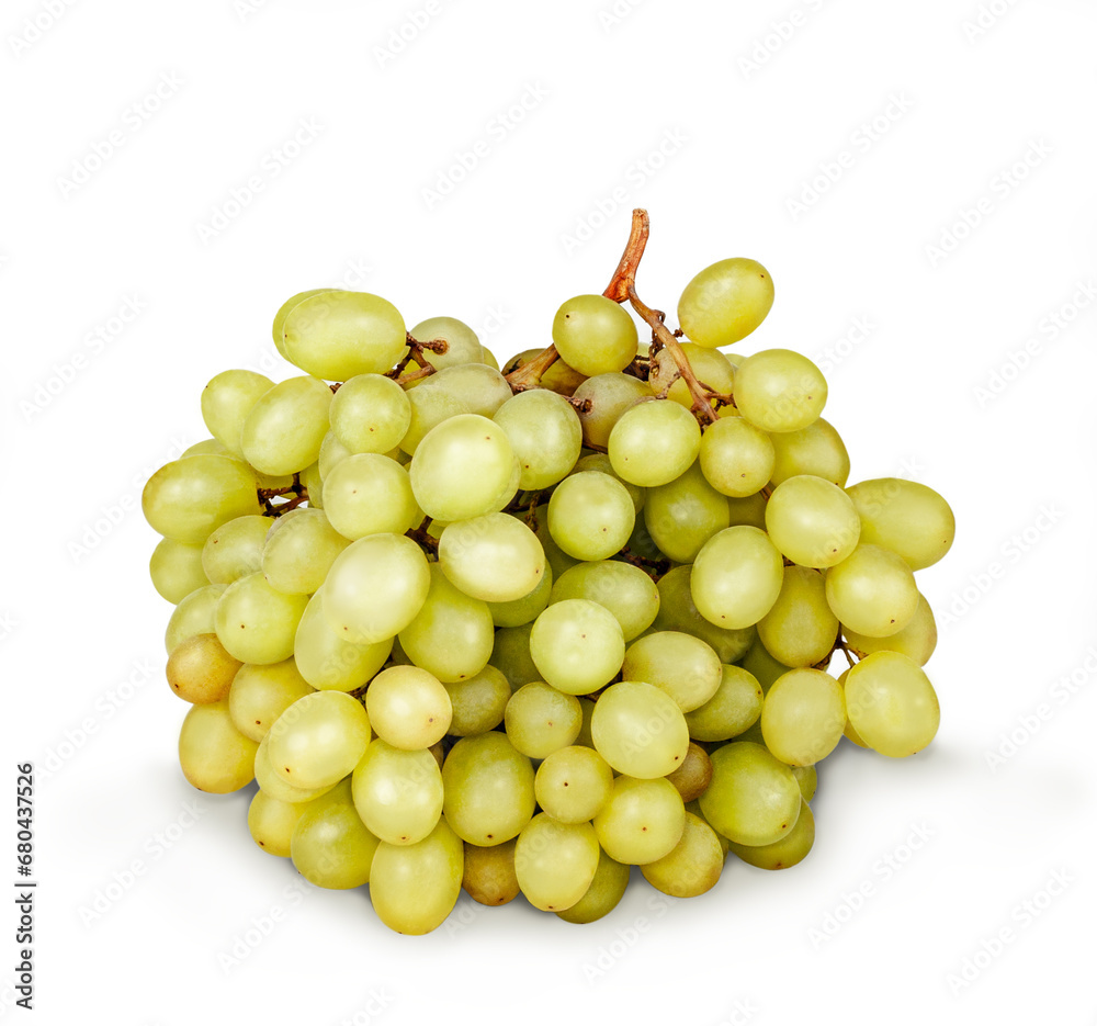 Grapes isolated on a white background